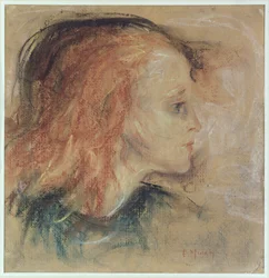 Das kranke Kind, 1885